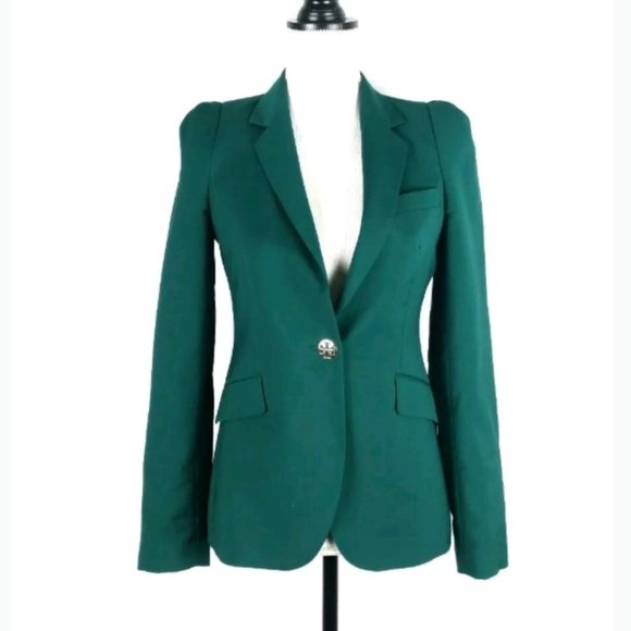 ZARA WOMAN FITTED BLAZER SUIT JACKET COAT XS S - Picture 1 of 8